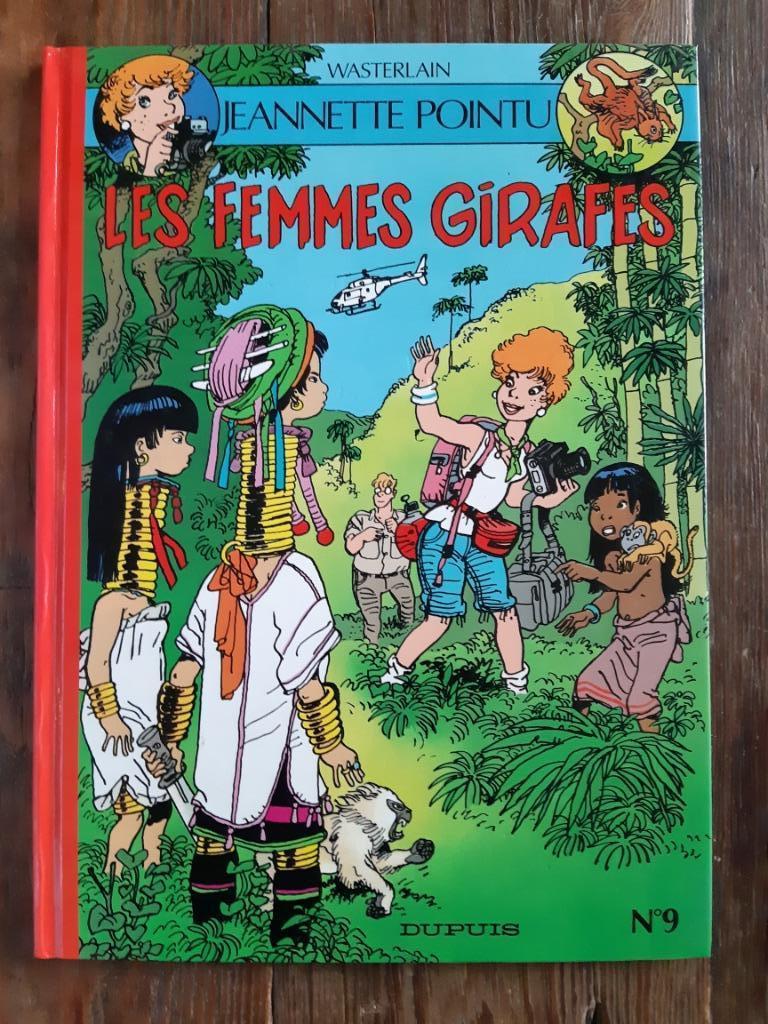 Bande-dessinée Jeanette Pointu #9 les femmes girafes, Dupuis, Une BD, Enlèvement ou Envoi, Utilisé