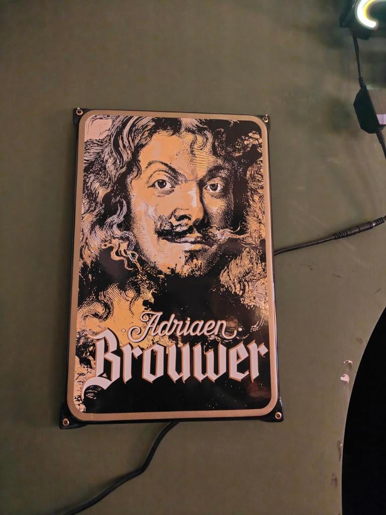 Emaille borden, Verzamelen, Merken en Reclamevoorwerpen, Ophalen