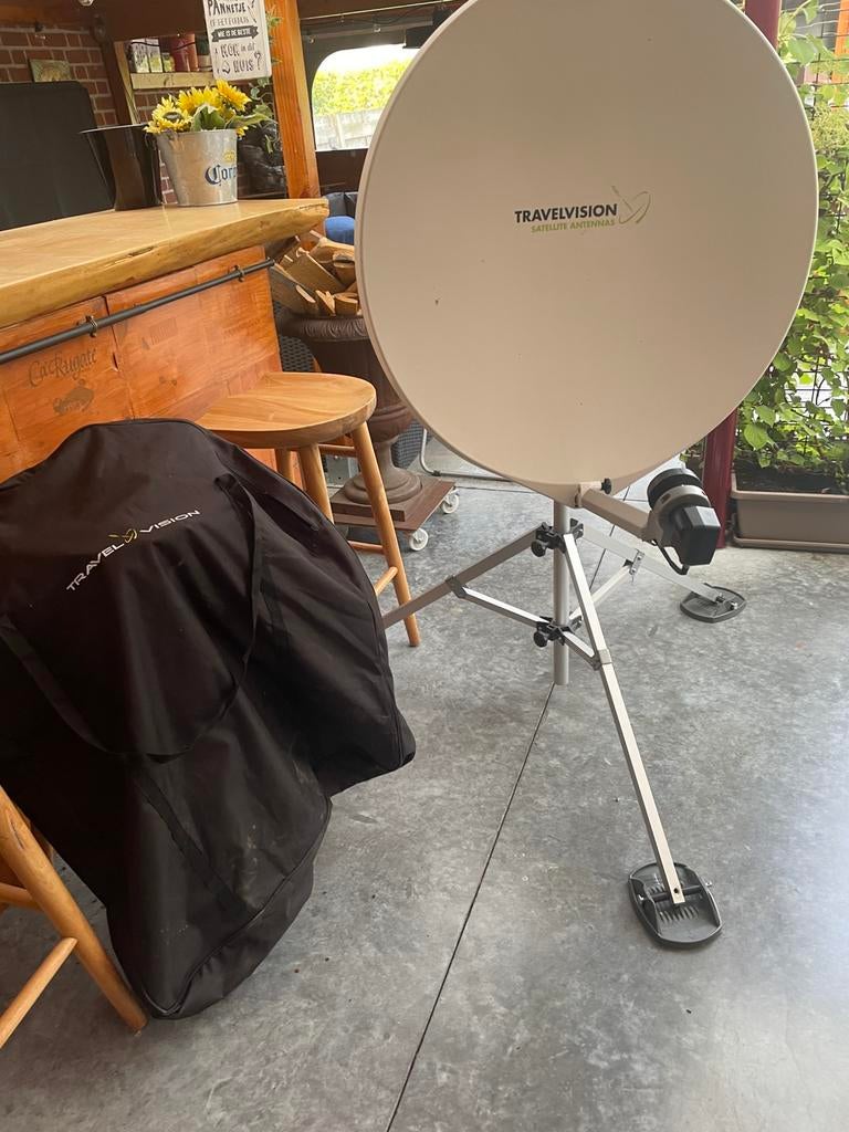 Automatische satelliet, Ophalen, Gebruikt, (Schotel)antenne, Overige merken