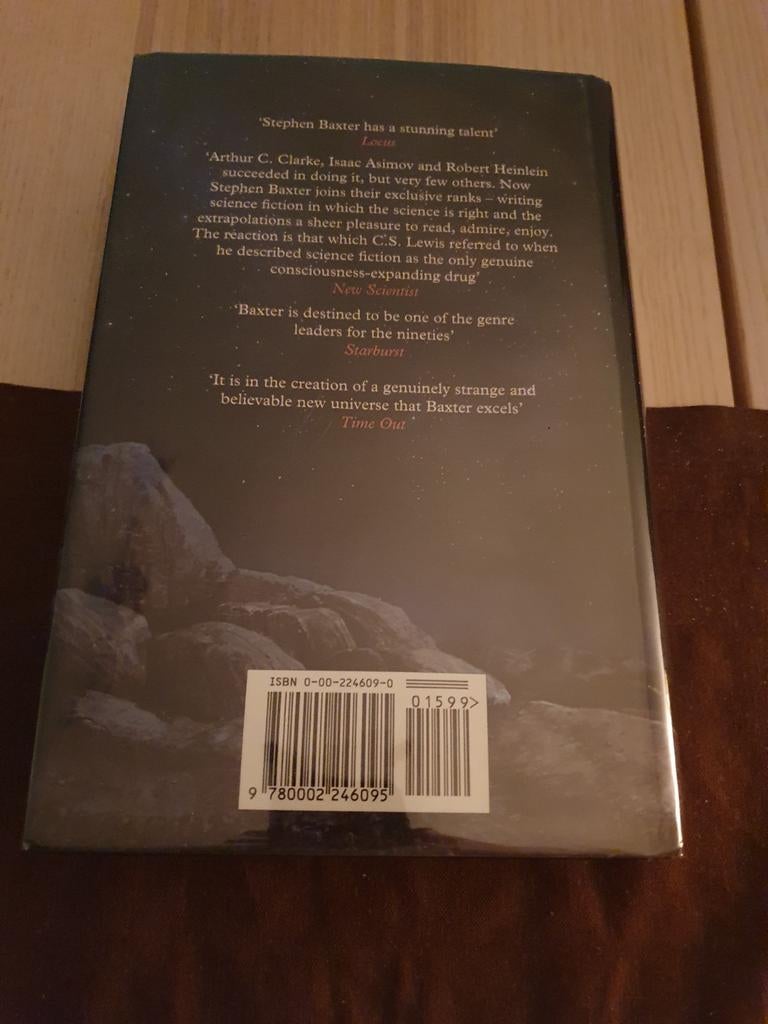 The Time Ships by Stephen Baxter 1st ed. Signed, Ophalen of Verzenden, Gelezen, Stephen Baxter