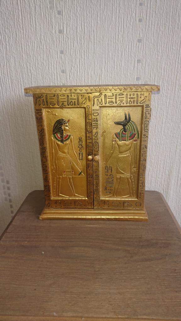 miniatuur egyptisch kabinet, Ophalen, Zo goed als nieuw, Overige typen