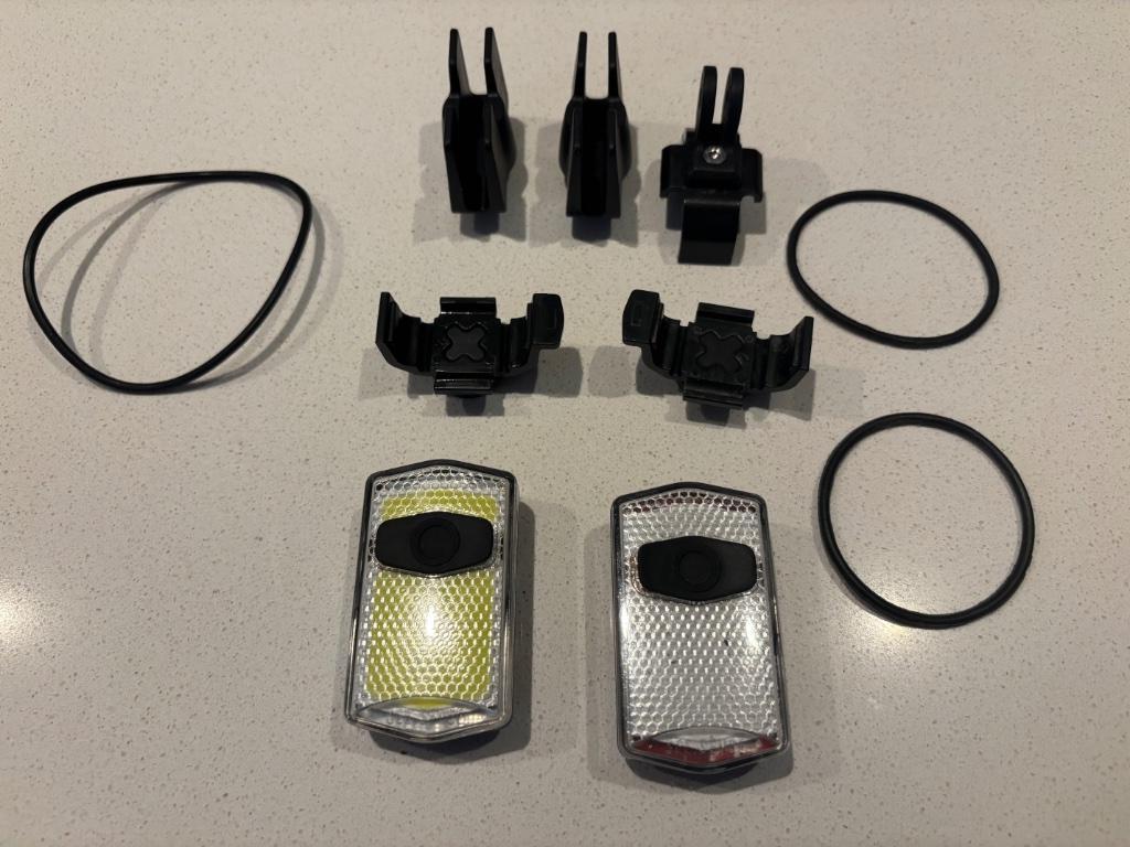 See.Sence ACE fietslichten met remfunctie + GoPro mount, Enlèvement ou Envoi, Set d'éclairage, Utilisé, Résistant à l'eau