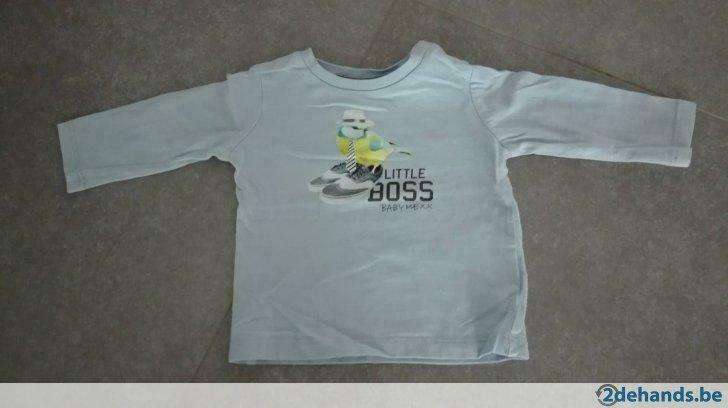 t-shirt met lange mouwen baby maat 62 mexx, Kinderen en Baby's, Ophalen of Verzenden, Gebruikt, Jongetje, Overhemdje of Bloesje