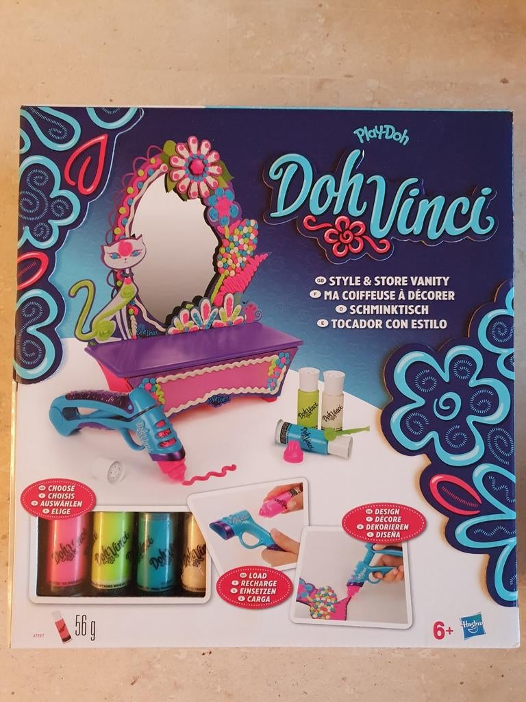 Doh Vinci ma coiffeuse à décorer, Enlèvement ou Envoi, Comme neuf