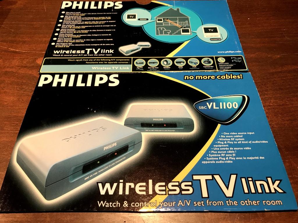 Wireless TV Link - SBC VL1100 - Philips, Ophalen of Verzenden, Zo goed als nieuw
