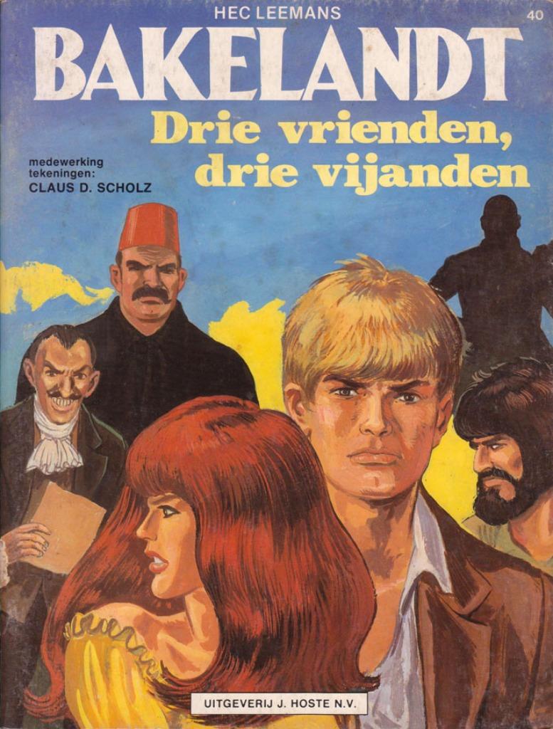 drie vrienden drie vijanden, Boeken, Eén stripboek, Ophalen of Verzenden, Nieuw, Hec Leemans
