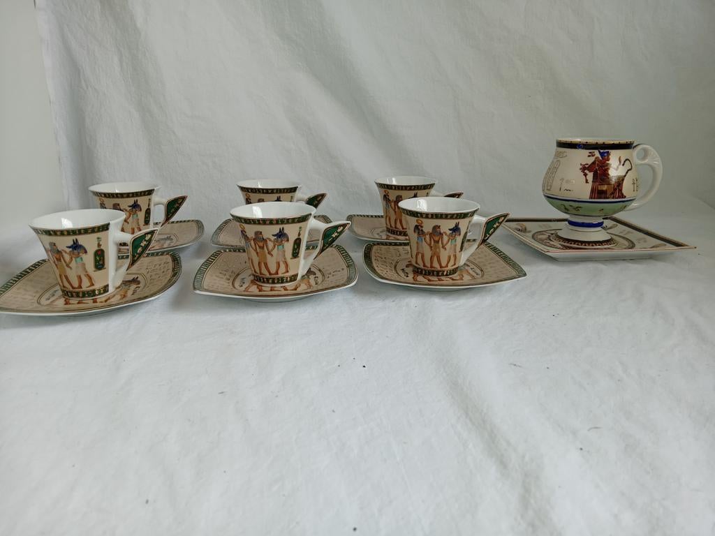 Fathi Mahmoud Porcelaine, Enlèvement ou Envoi, Neuf, Porcelaine, Tasse et/ou soucoupe