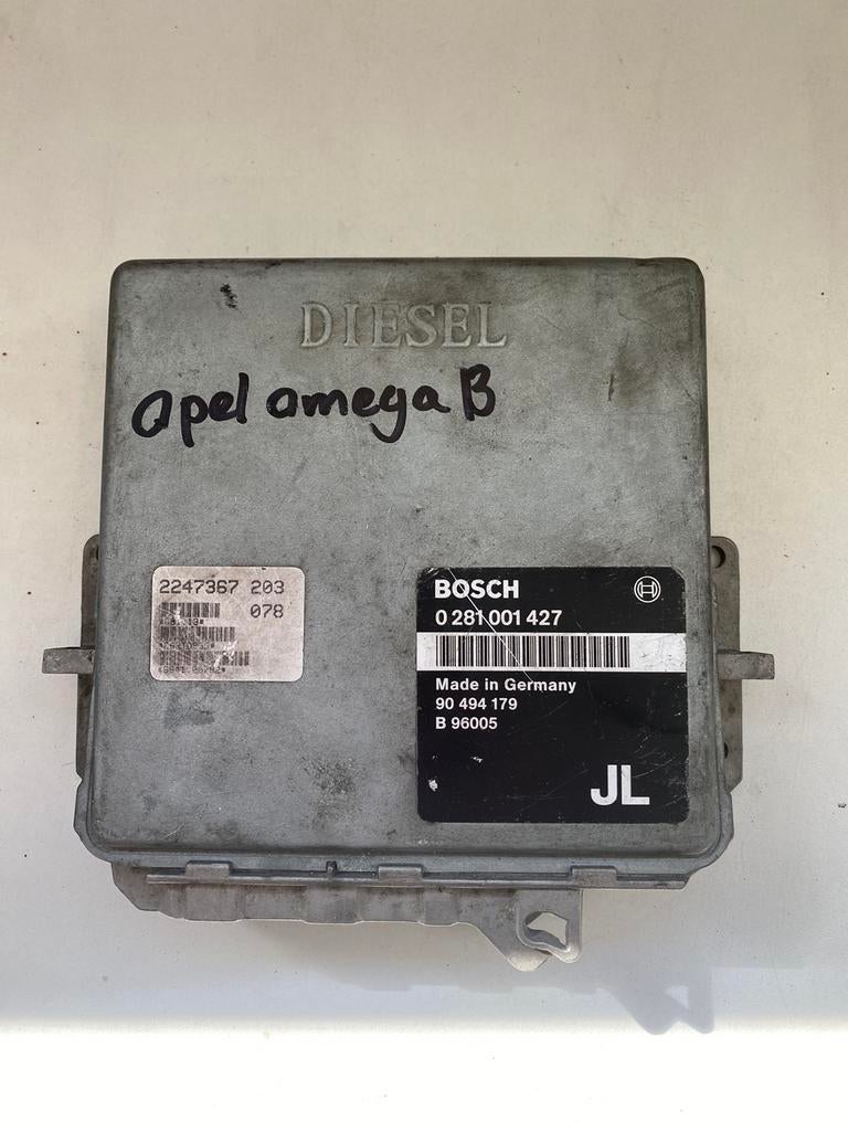 Opel Omega B 2.5TD (X25DT) 0281001427 Ecu, Ophalen of Verzenden, Gebruikt, Opel