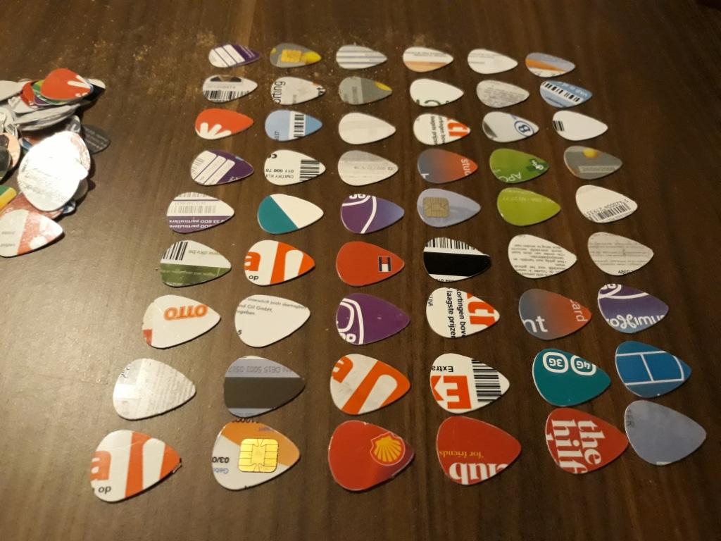 Plectrum voor gitaar, Muziek en Instrumenten, Instrumenten | Toebehoren, Ophalen of Verzenden, Gebruikt, Akoestische gitaar