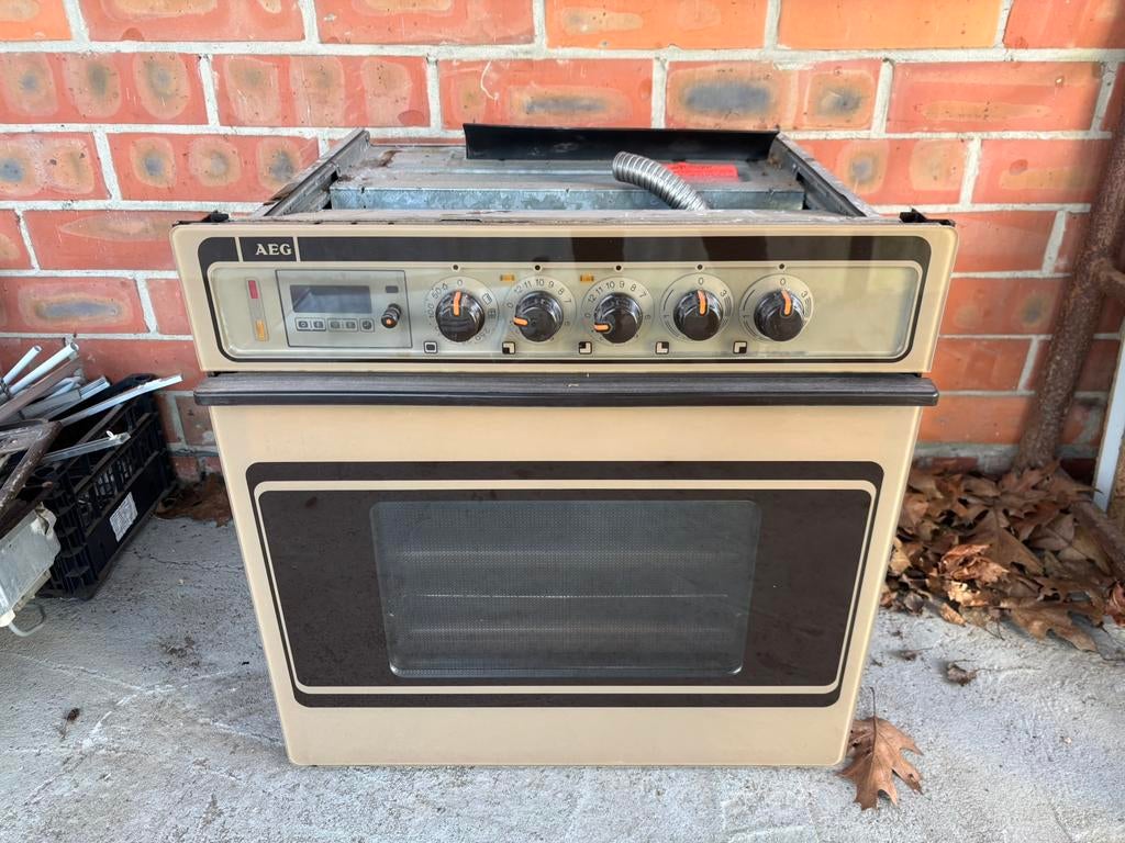 AEG oven + kookplaat in goede staat!, Elektronische apparatuur, Ophalen, Zo goed als nieuw, Oven