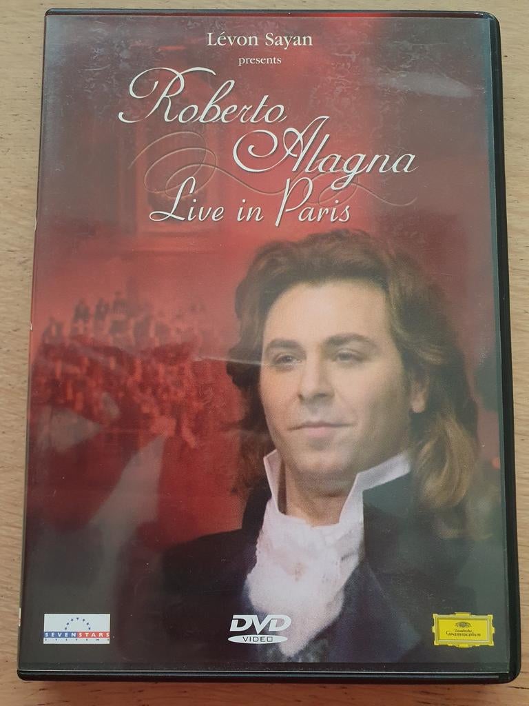 Roberto Alagna - Live in Paris (Deutsche Grammophon), Tous les âges, Enlèvement ou Envoi, Utilisé, Musique et Concerts