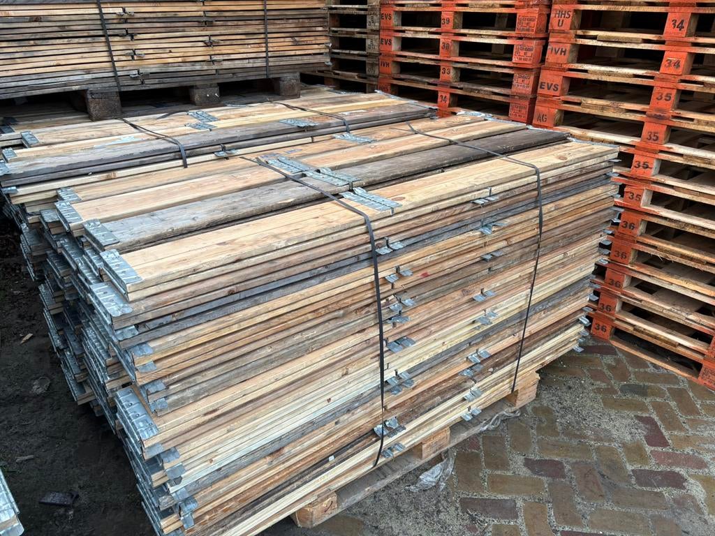 Palletranden 80x120cm, Doe-het-zelf en Bouw, Hout en Planken, Ophalen of Verzenden, Zo goed als nieuw