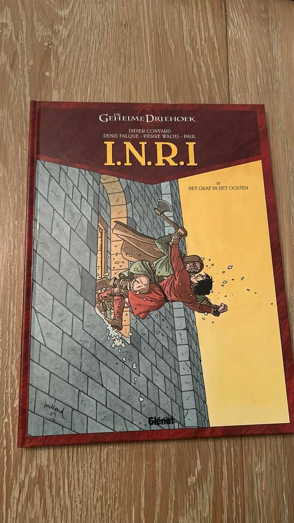 Geheime driehoek INRI deel 3 HC eerste druk, Boeken, Ophalen of Verzenden, Zo goed als nieuw