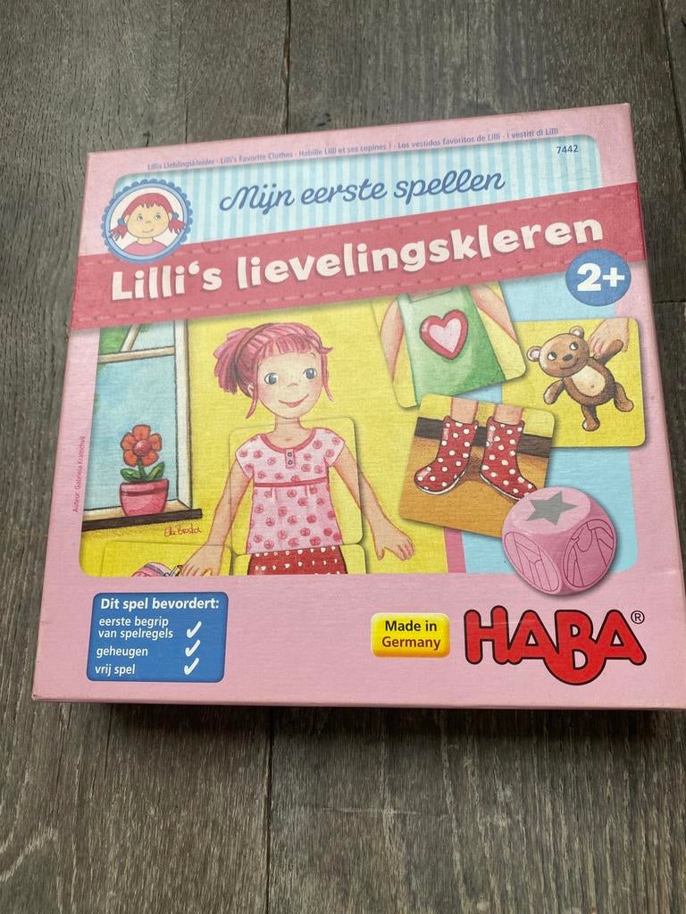 Haba Lilli’s lievelingskleren, Kinderen en Baby's, Speelgoed | Educatief en Creatief, Ophalen of Verzenden, Zo goed als nieuw