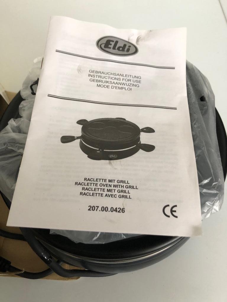 Raclette, Ophalen, Nieuw
