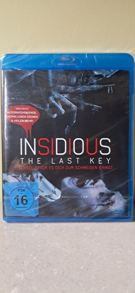Insidious: The Last Key Blu-Ray, Ophalen of Verzenden, Nieuw in verpakking