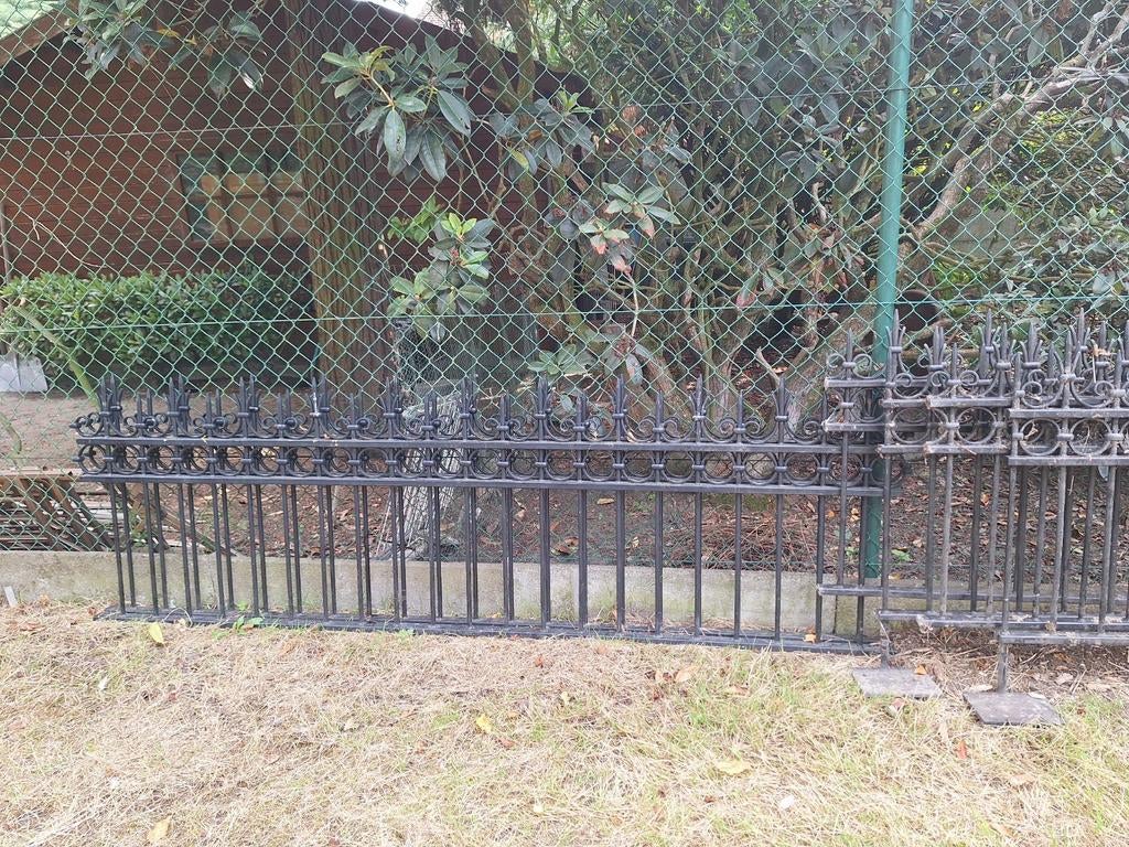 Hekwerk met poort, als nieuw! Ongeveer 21 m, Tuin en Terras, Ophalen