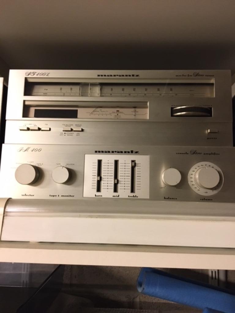 Vintage Marantz toestellen, Ophalen, Gebruikt, Marantz