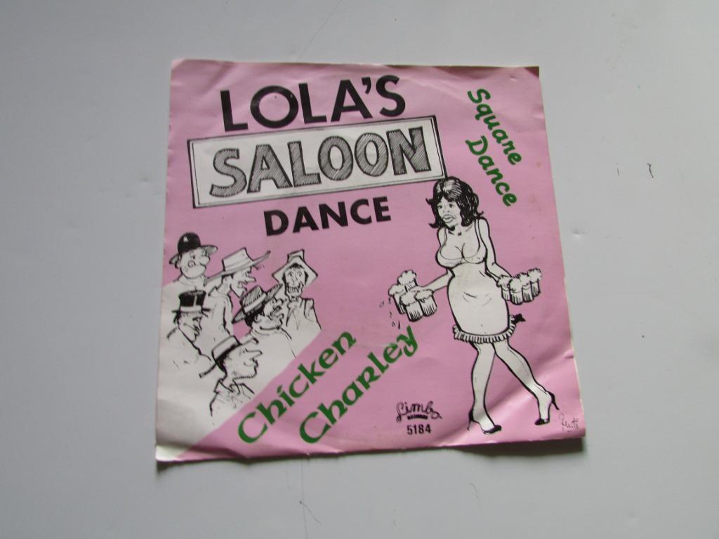 CHICKEN CHARLIE - STAFKE FABRI ; LOLA'S SALOON DANCE, SINGEL, Ophalen of Verzenden, Gebruikt, Overige formaten, Levenslied of Smartlap