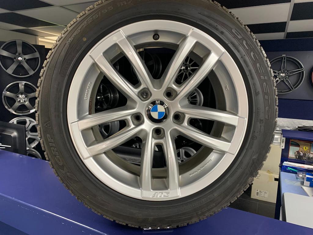 mooie set gebruikte ATS winter velgen voor BMW met 225/55-17, Gebruikt, Velg(en), 17 inch, Personenwagen