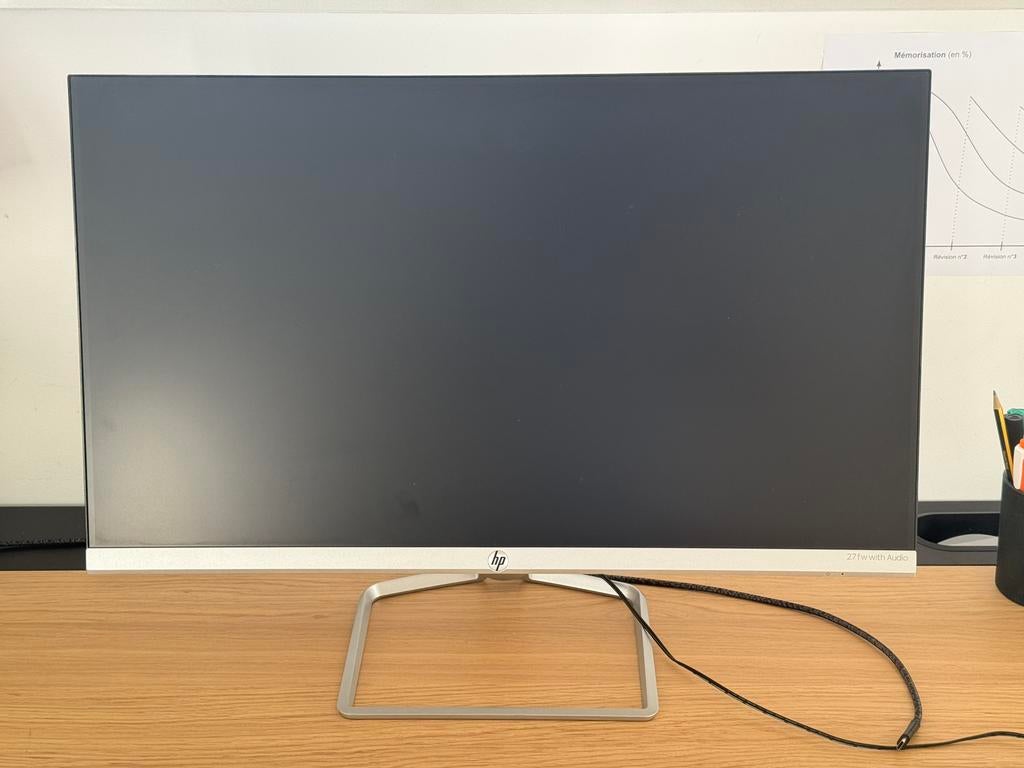 Hp-scherm/monitor 27 fw met audio, 3 à 5 ms, IPS, HDMI, 61 à 100 Hz