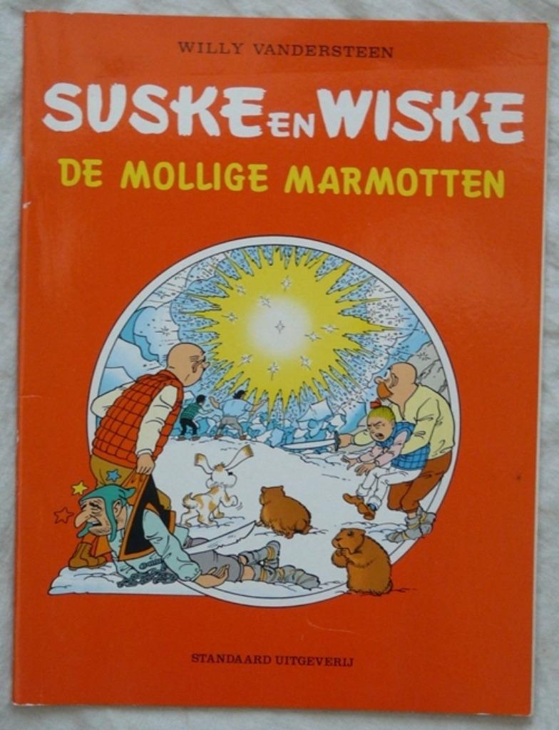 Suske en Wiske De Mollige Marmotten, Reclame Milky Way, 1995, Boeken, Gelezen, Willy Vandersteen, Eén stripboek, Ophalen of Verzenden