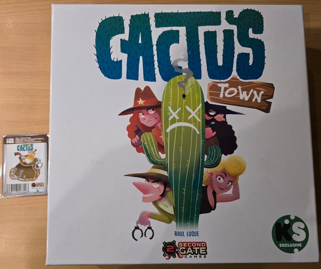 Cactustown boardgame deluxe editie en extra tools-kaarten, Enlèvement ou Envoi