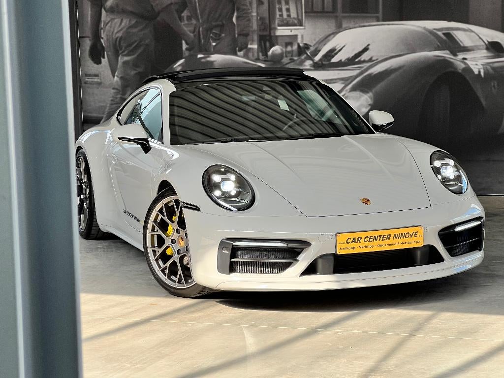 Porsche 992-911 Carrera 4 PDK * 8 300 Km * Système sport, Cuir, Argent ou Gris, Achat, Euro 6