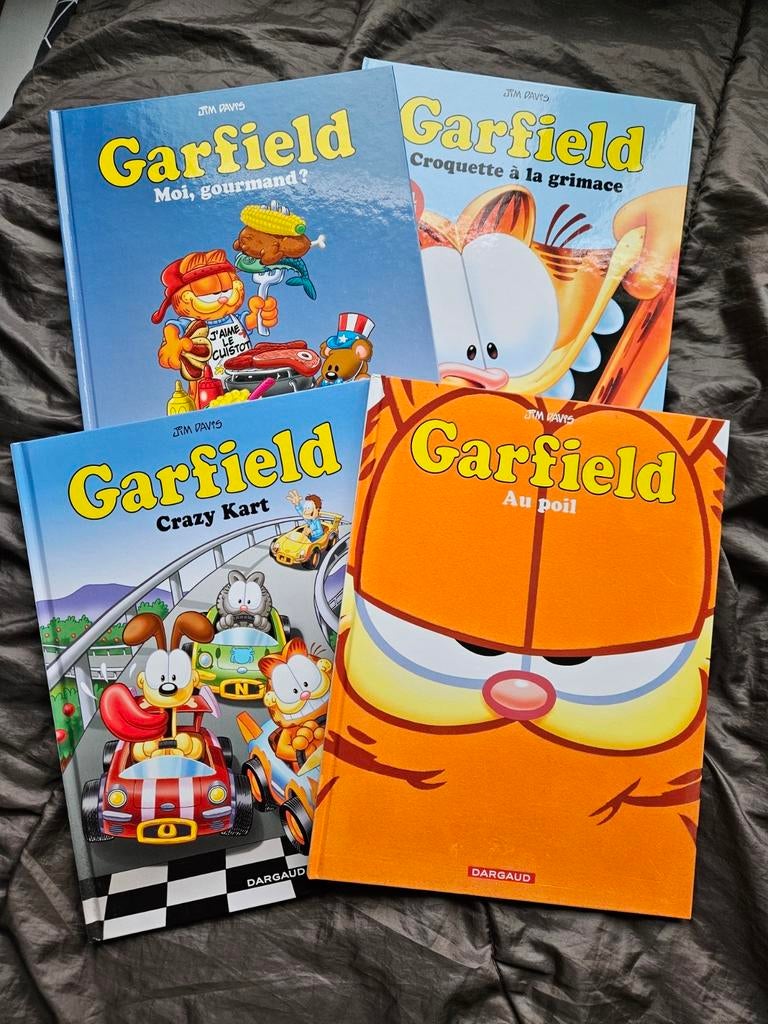 4 stripverhalen Garfield in het frans/ 4 BD Garfield, Boeken, Ophalen, Nieuw