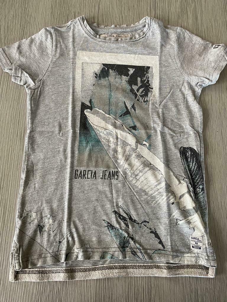 T-shirt Garcia Jeans - maat 140/146, Kinderen en Baby's, Garcia Jeans, Ophalen of Verzenden, Zo goed als nieuw, Shirt of Longsleeve