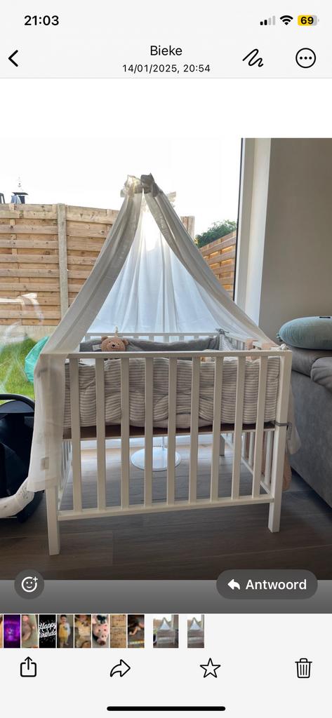 Parkset bekleding Quax , staaf , hemel, Kinderen en Baby's, Ophalen of Verzenden, Gebruikt, Overige vormen