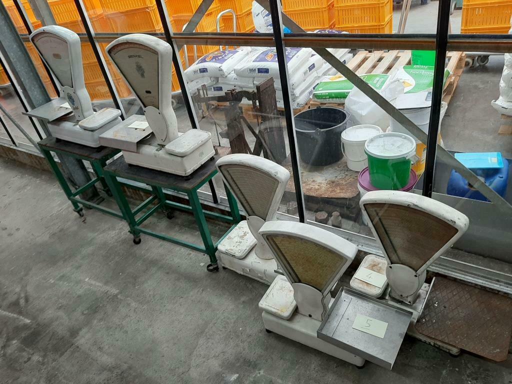 Berkel weegschaal, Elektronische apparatuur, Weegschalen, Ophalen, Gebruikt, Winkelweegschaal, 10 tot 50 kg