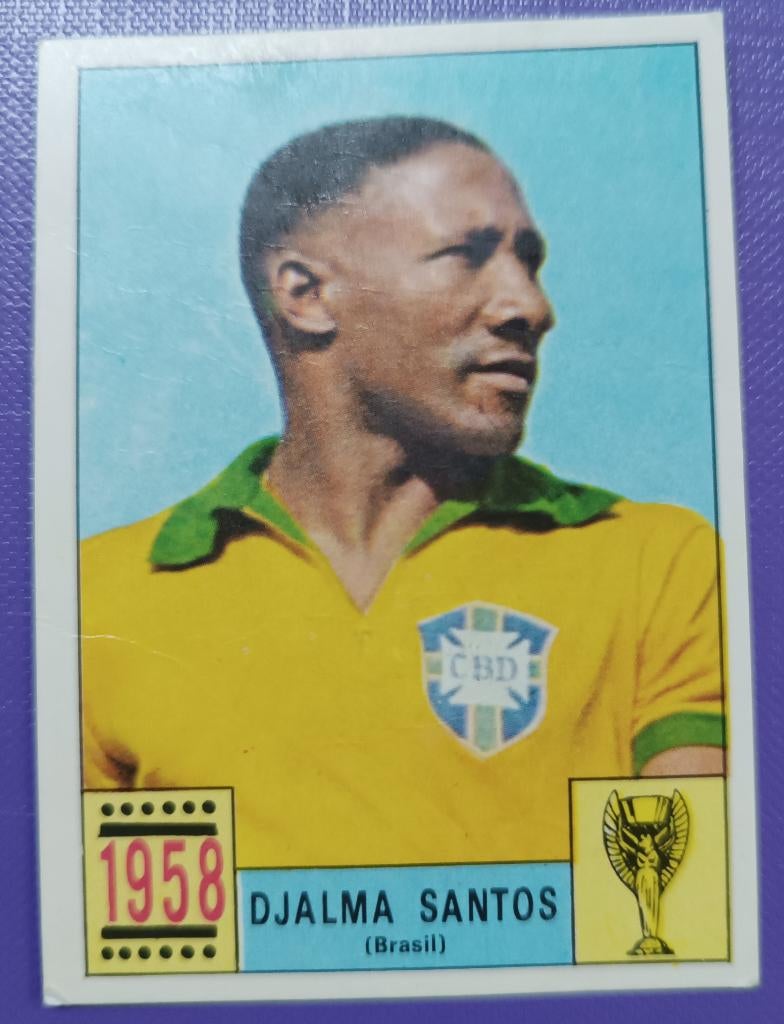 Carte Panini Coupe du monde de foot 1970 Mexique D.SANTOS, Envoi, Image