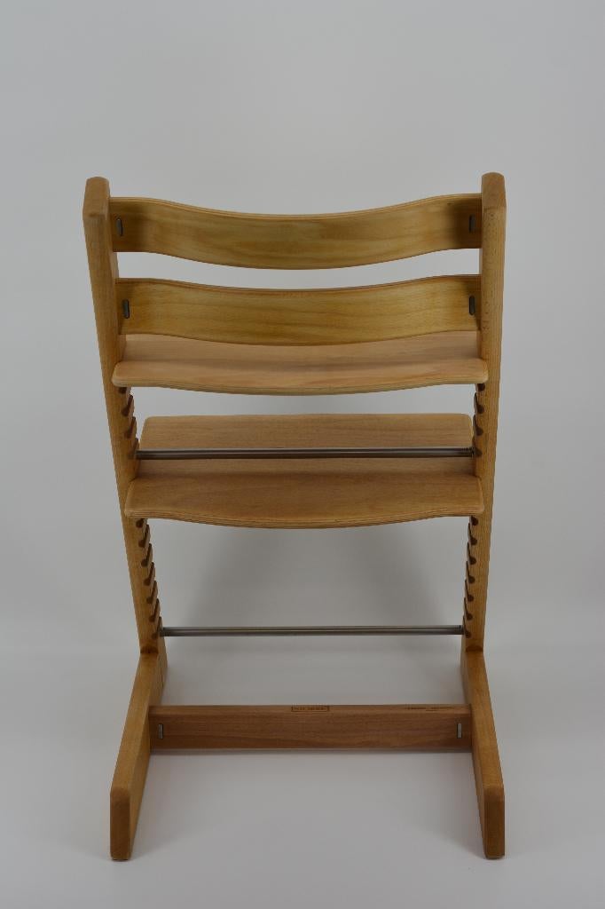 Stokke Tripp Trapp Naturel beuken – Refurbished model, Kinderen en Baby's, Kinderstoelen, Ophalen of Verzenden, Gebruikt, Meegroeistoel