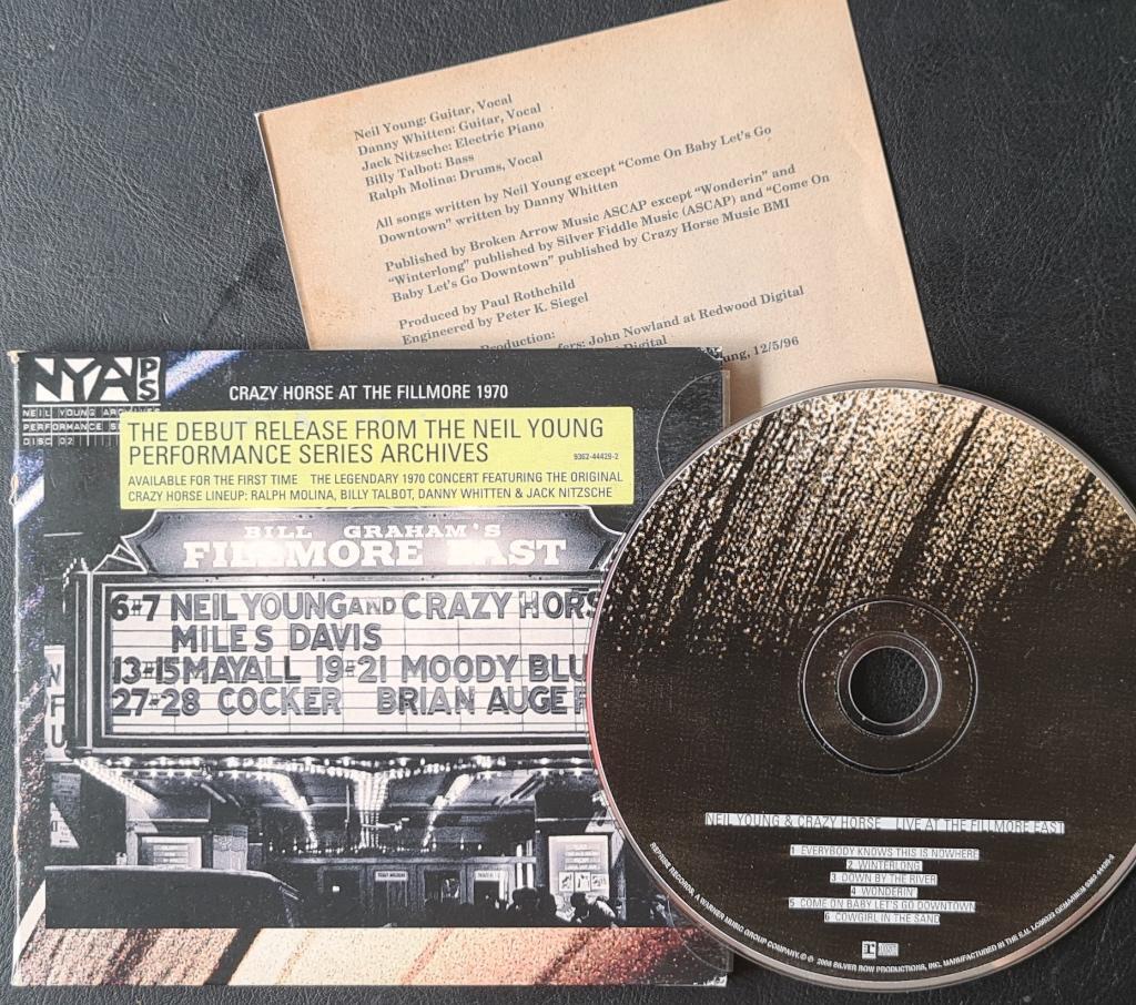 NEIL YOUNG - Crazy Horse at the Fillmore '70 ( HDCD ), Cd's en Dvd's, Verzenden, Zo goed als nieuw, Poprock