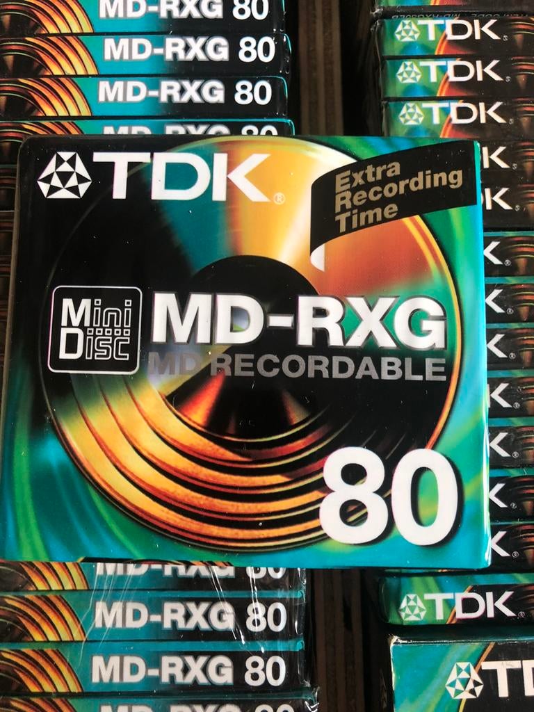 Minidisques TDK MD-RXG (pièce ou lot), Enlèvement ou Envoi