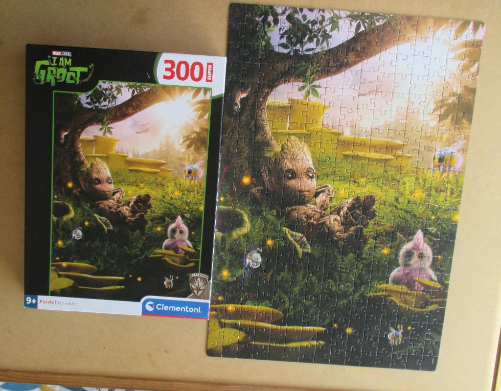 puzzel clementoni the guardian 300, Hobby en Vrije tijd, Ophalen of Verzenden, Minder dan 500 stukjes, Zo goed als nieuw, Legpuzzel