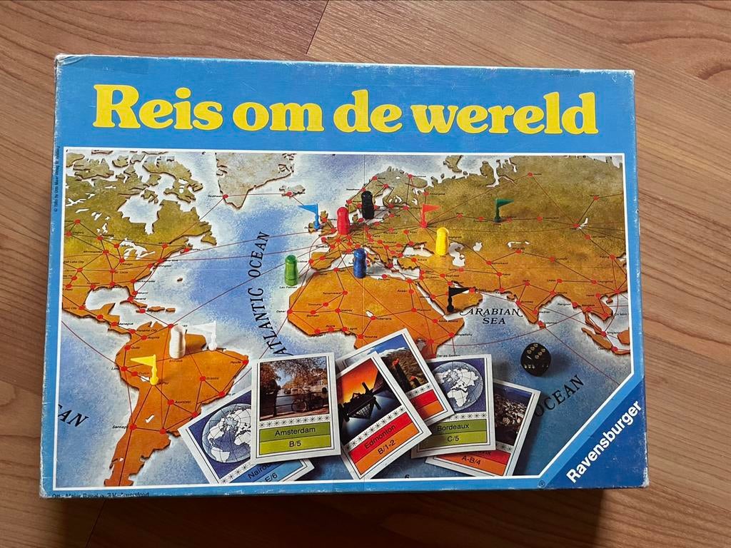 Reis om de wereld, Ophalen of Verzenden, Zo goed als nieuw