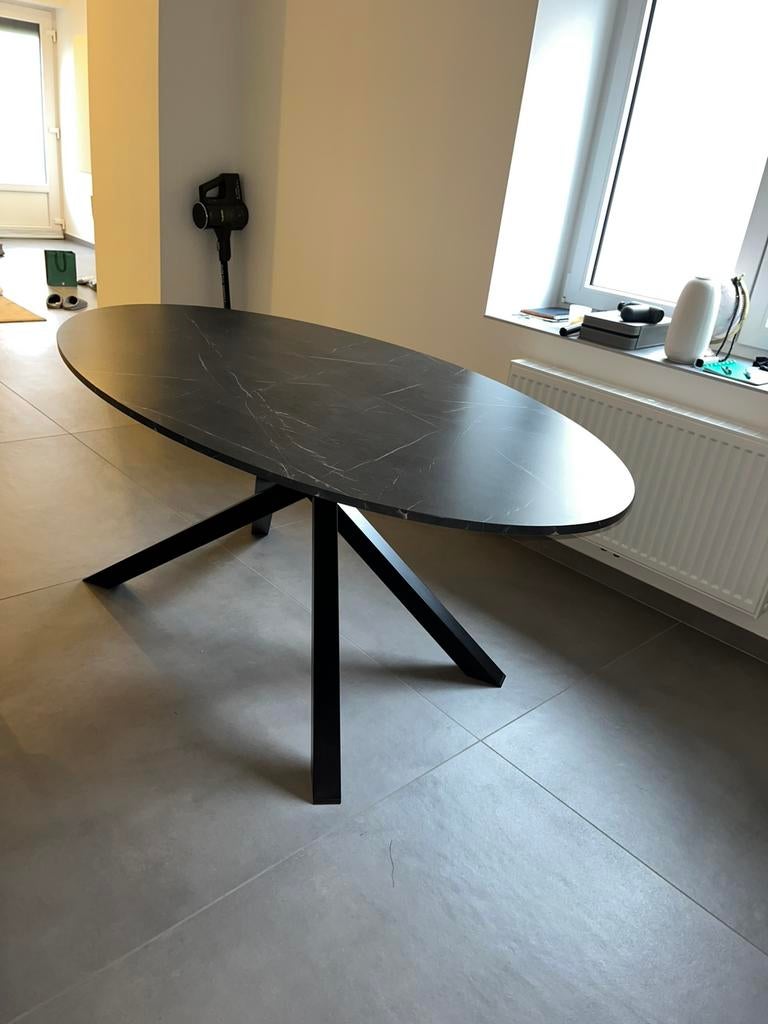 Table à manger, Maison & Meubles, 150 à 200 cm, Cinq personnes ou plus, Enlèvement, Utilisé