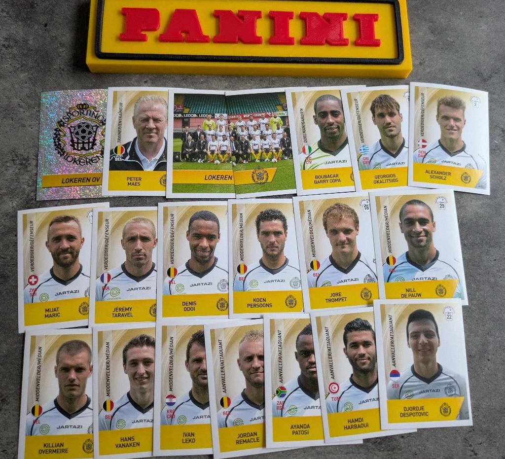 Panini FOOTBALL 2014 20 AUTOCOLLANTS LOKEREN FOOTBALL, Enlèvement ou Envoi, Neuf