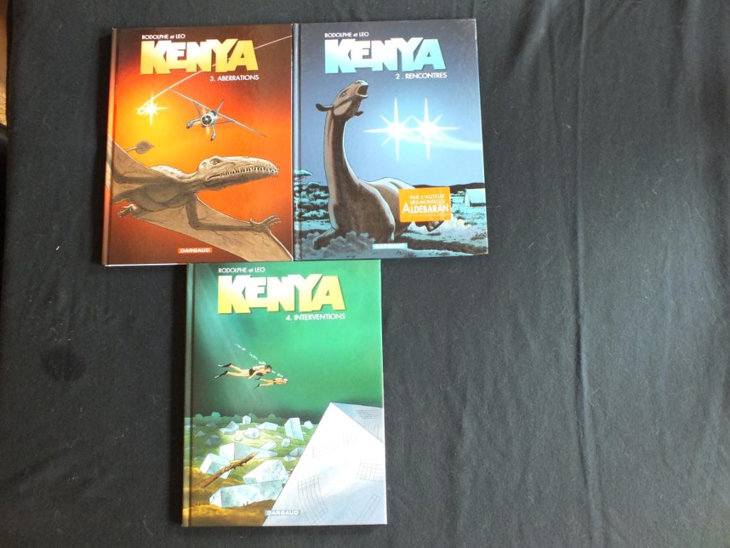 KENYA (3 ALBUMS).         EDITIONS DARGAUD, Boeken, Stripverhalen, Complete serie of reeks, RODOLPHE & LEO, Ophalen of Verzenden