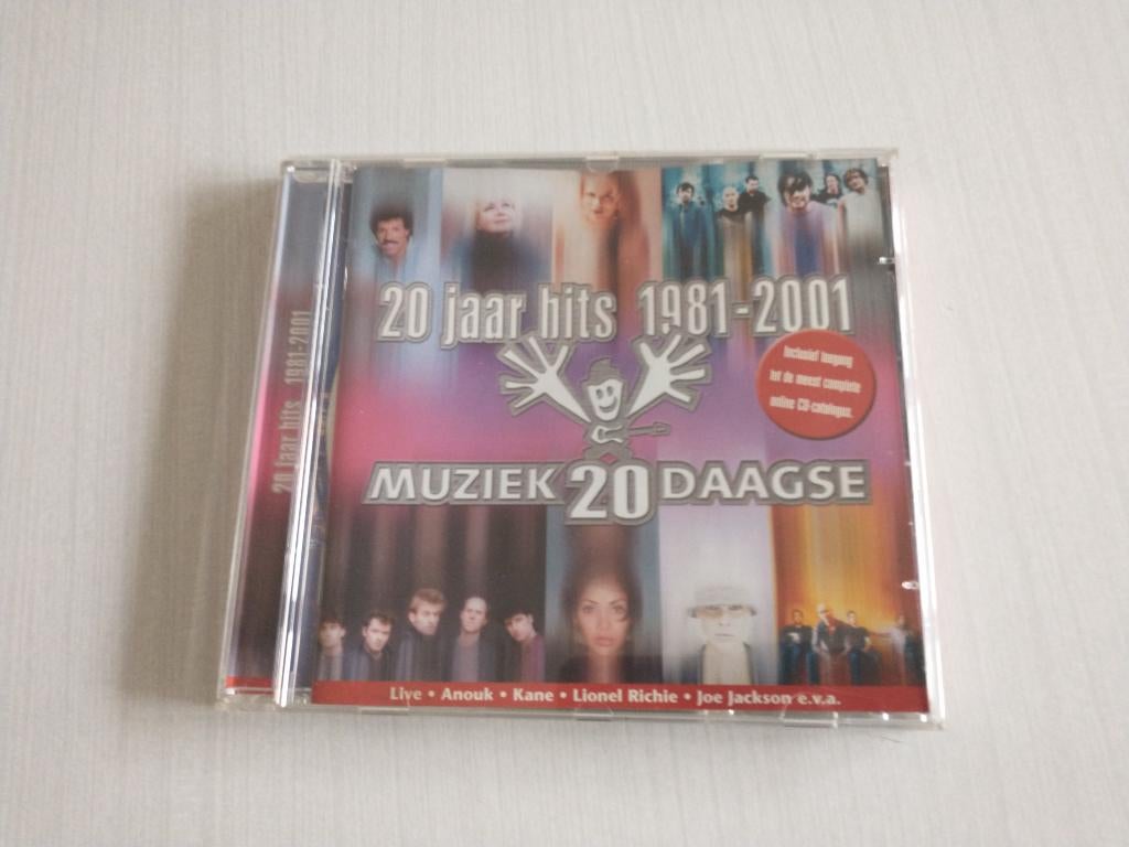 * CD 20 jaar hits 1921-2001, Ophalen of Verzenden, Zo goed als nieuw, Pop