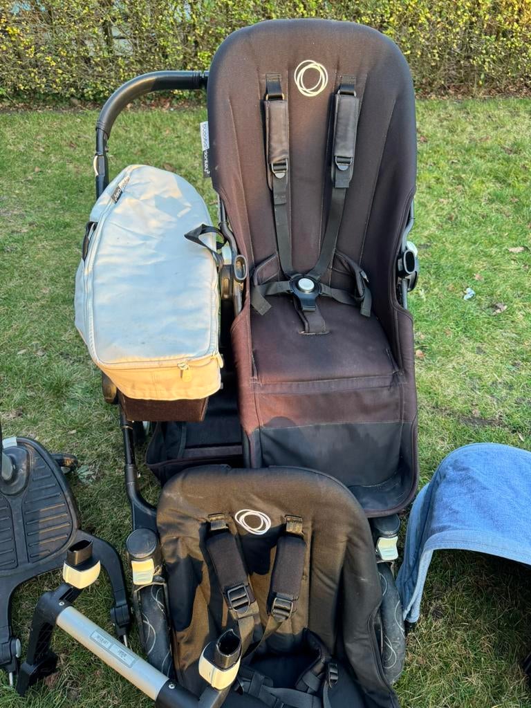 Volledige set Buggaboo Donckey, Gebruikt, Ophalen, Kinderwagen, Duowagen
