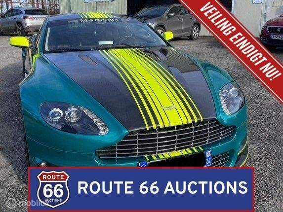 Aston Martin V8 Vantage Mansory | 2008 | Route 66 Auctions, Auto's, Gebruikt, Overige modellen, Zwart, Bedrijf