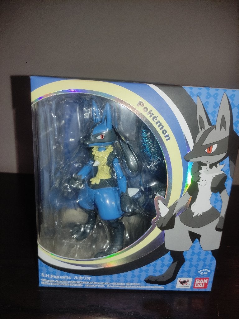 Pokemon LUCARIO Action Figure Bandai S.H.Figuarts, Ophalen of Verzenden, Nieuw