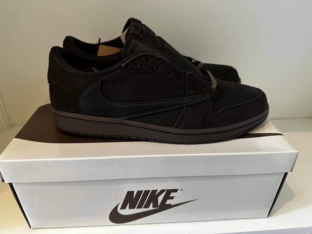 Nike Air Jordan 1 Low Travis Scott Velvet Brown maat 45, Neuf, Brun, Enlèvement, Baskets
