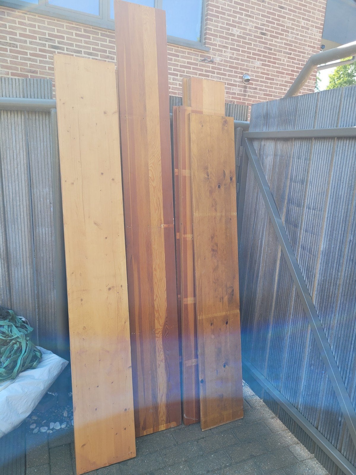 LOT 8 pièces de planches solides, Jardin & Terrasse, Enlèvement, Planches