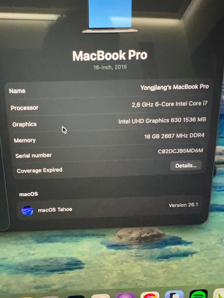 Macbook pro 16 inch 2029, Computers en Software, Ophalen, Zo goed als nieuw, 16 inch, MacBook