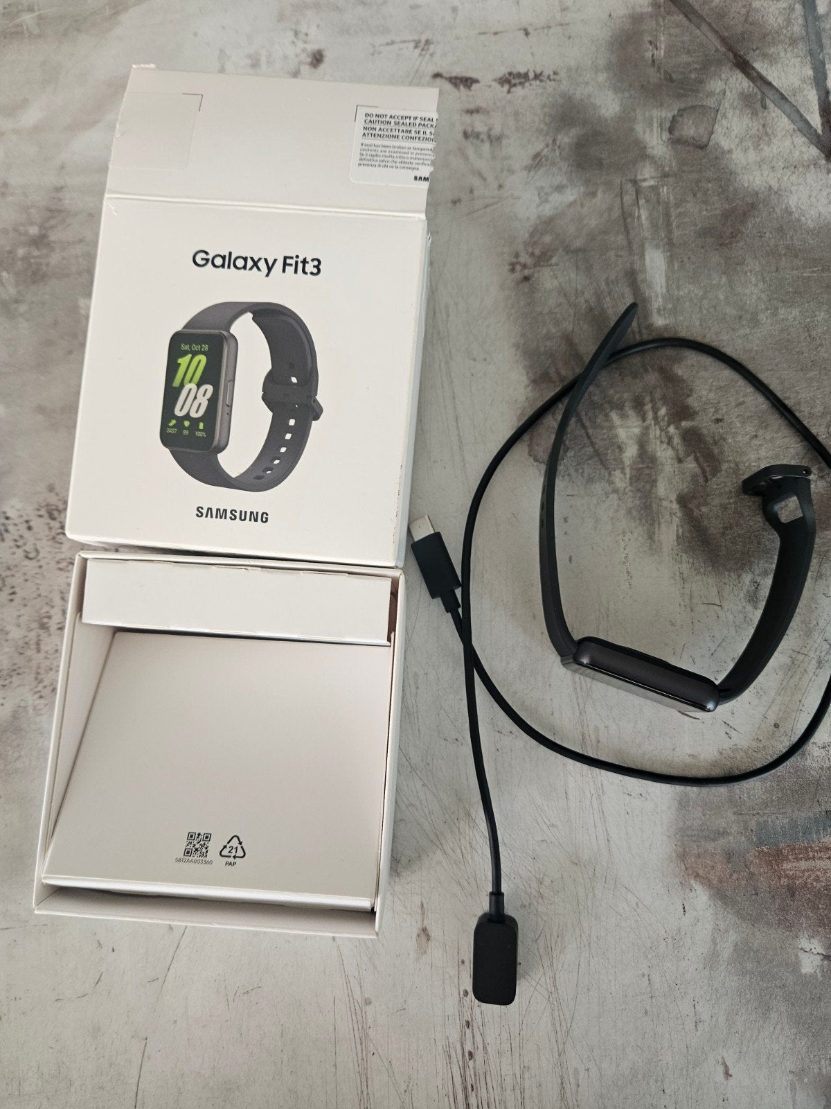galaxy fit 3, Enlèvement