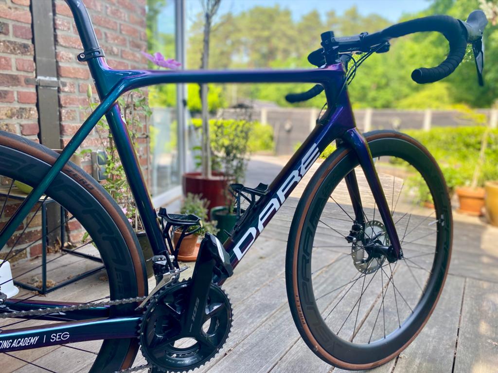 Vélo de route Dare en carbone, Comme neuf, Enlèvement, 53 à 57 cm, 28 pouces